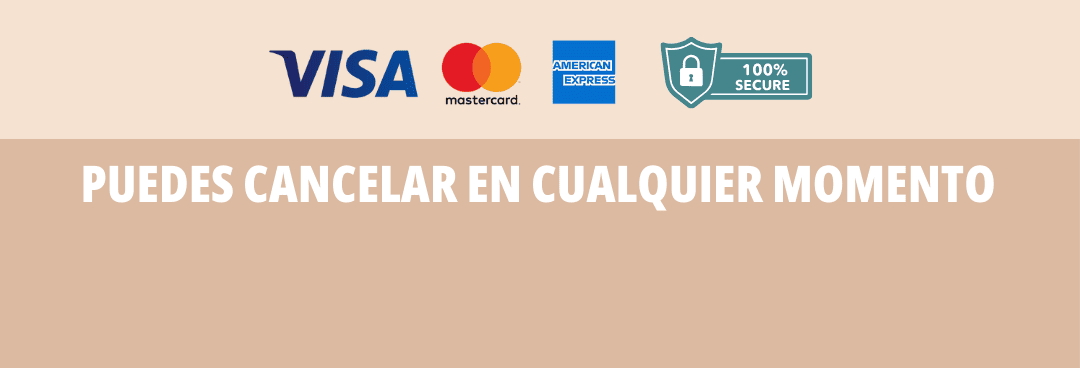 Métodos de pago y cancelación